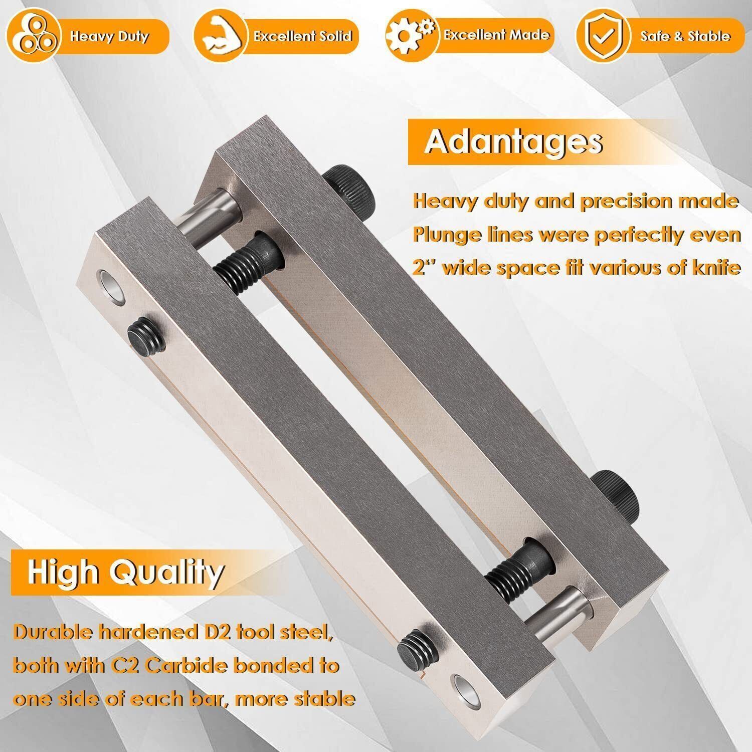 For Knife Making Tool Knife Makers grinding jig File Guide with Carbide Surface