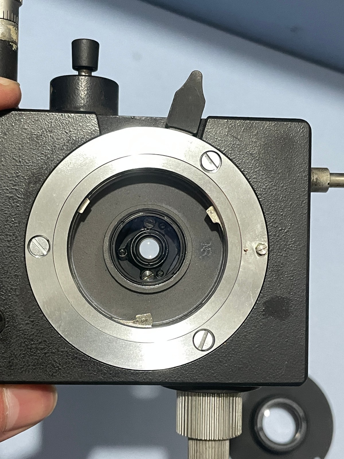 LEITZ ORTHOLUX II POL-BK Microscope compensator exquisite adjustable