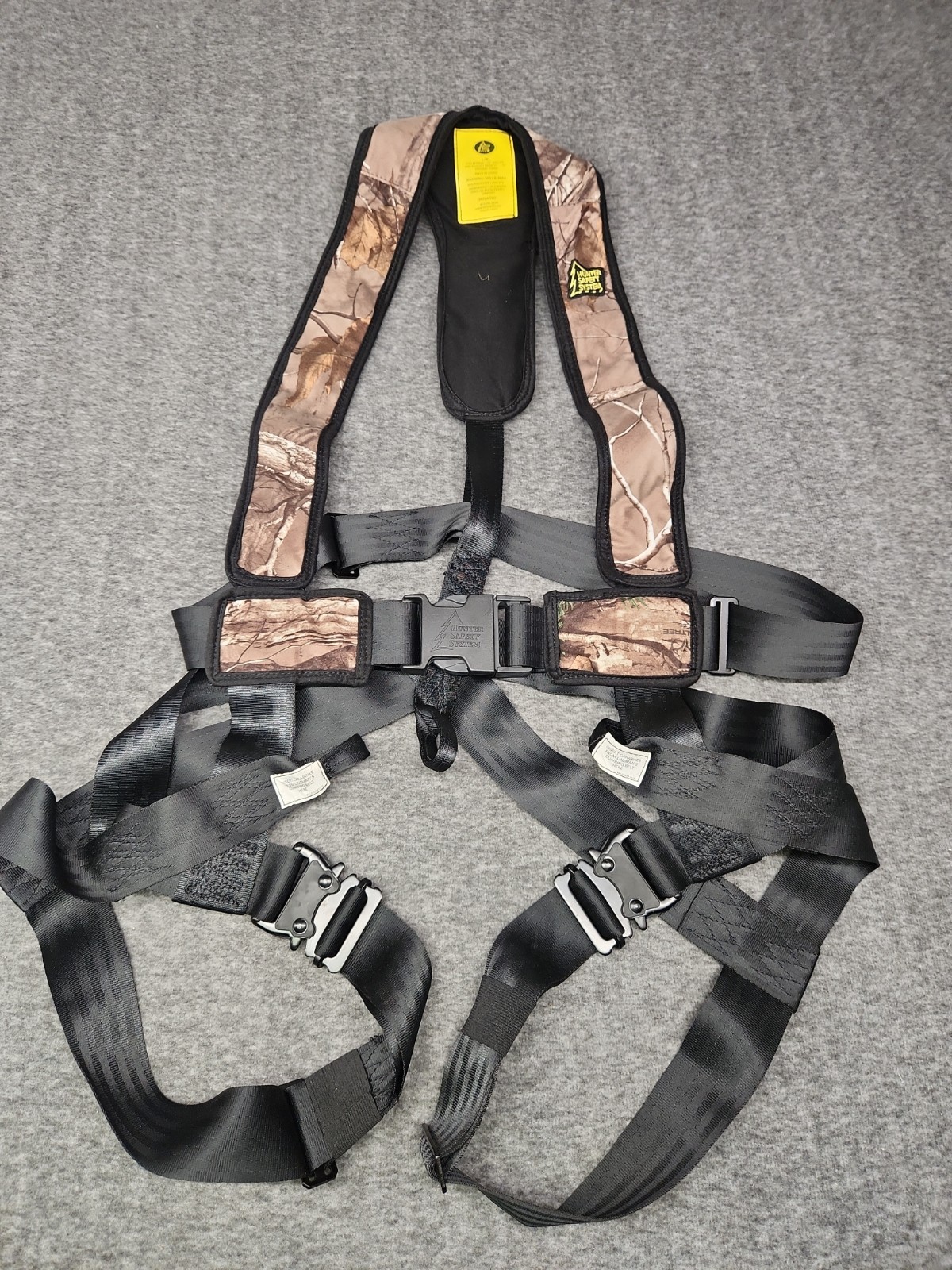 Hunters Pro Series Safety System Harness Size L/Xl, Real Tree Camo used