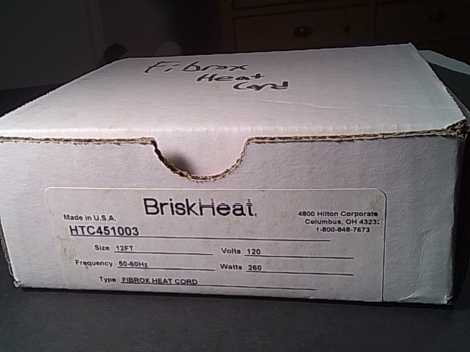 Brisk Heat HTC451003 , FIBROX HVY INS.