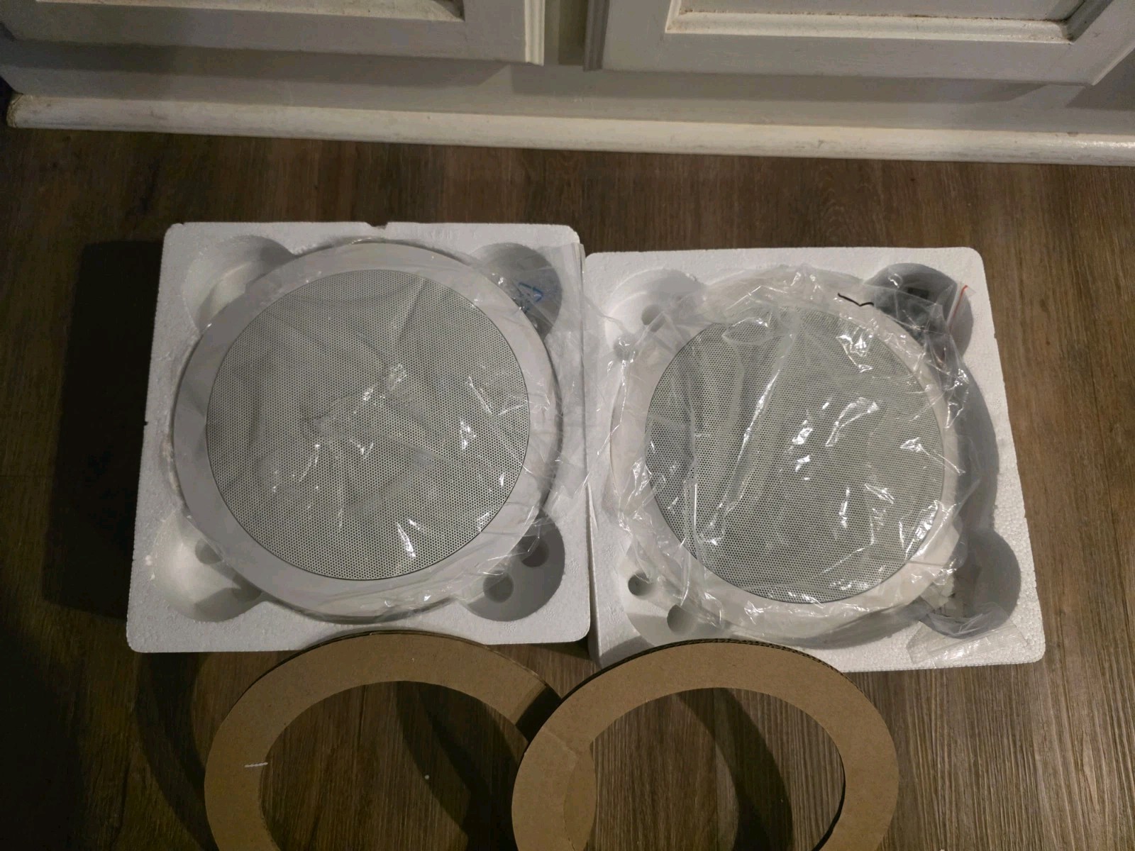 NEW JAMO 6.5CS Recessed In Ceiling Loudspeakers WHITE 94012 (2 Speakers 6.5”)