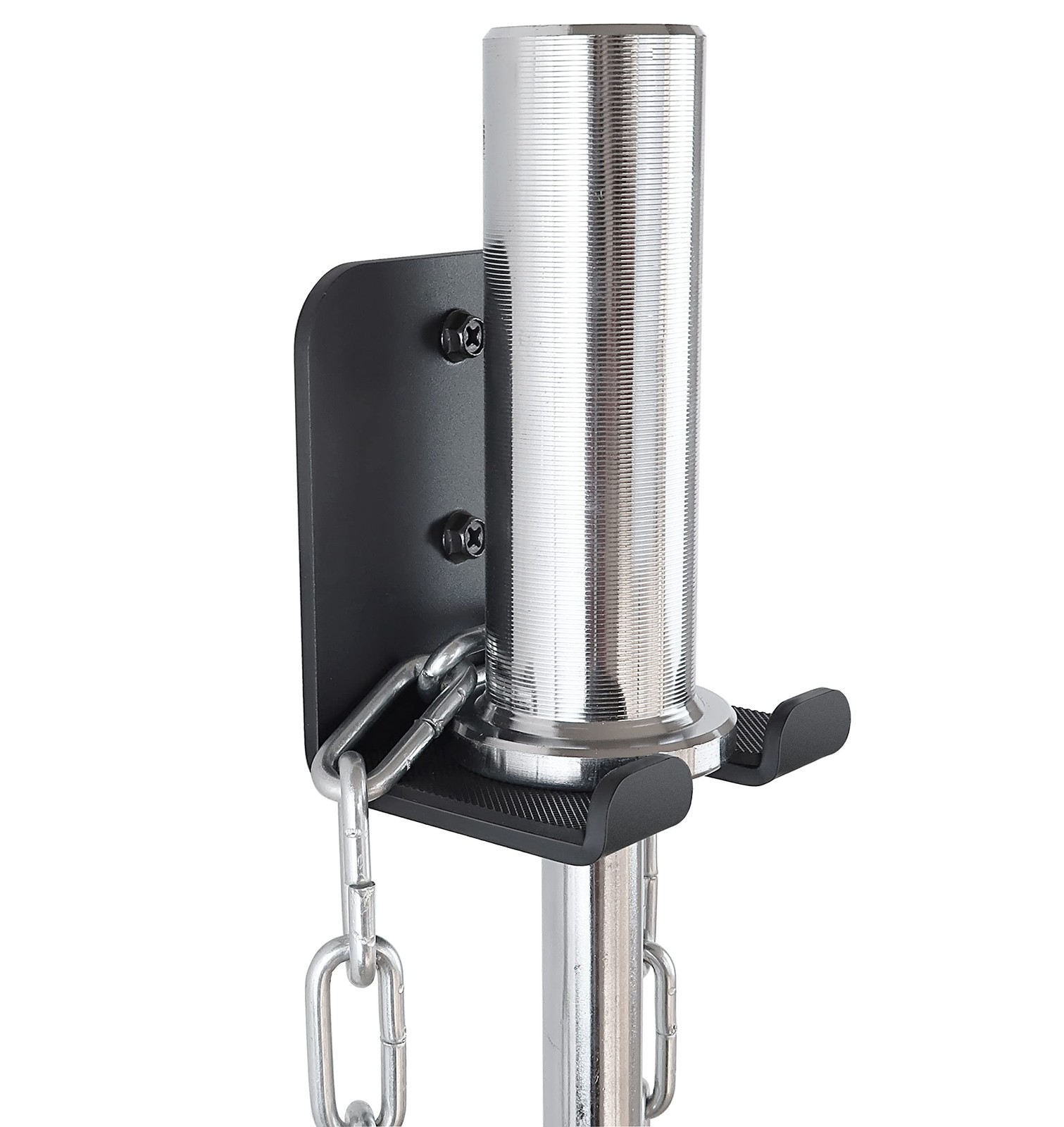 Barbell Holder Wall Mount Heavy Duty Vertical Barbell Holder Weight Bar Holde...