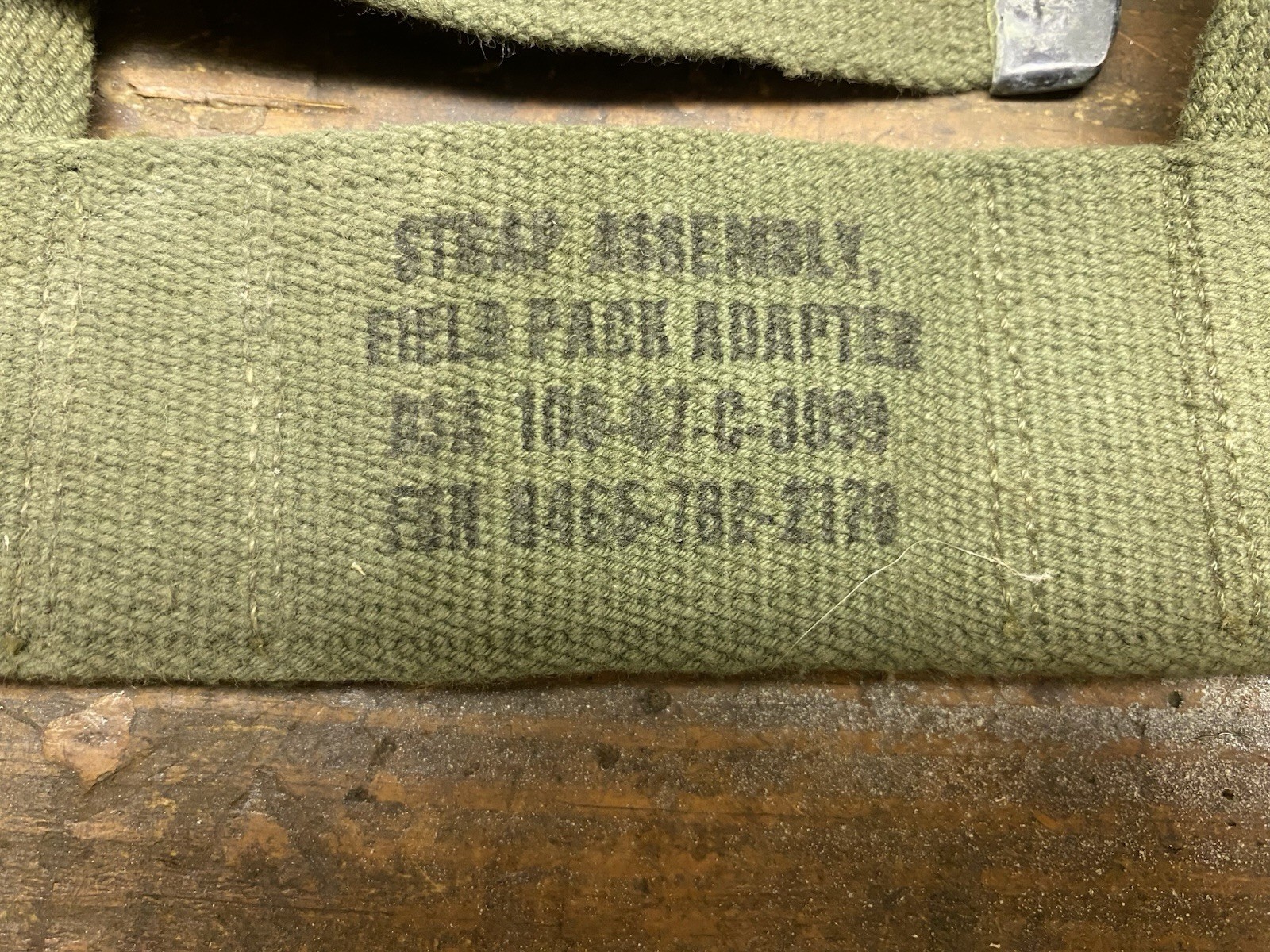 Vietnam Era M1956 Field Pack [Butt Pack] Adapter Strap Assembly
