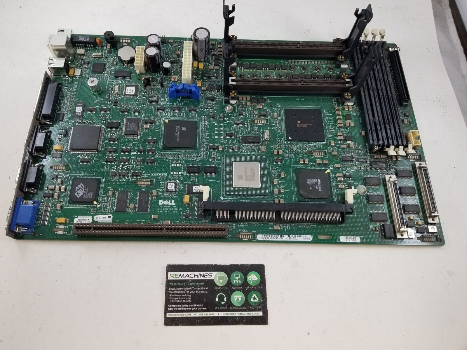Dell PowerEdge 2450 2x Slot 1 Motherboard 35YXT TESTED FREE SHIPPING!