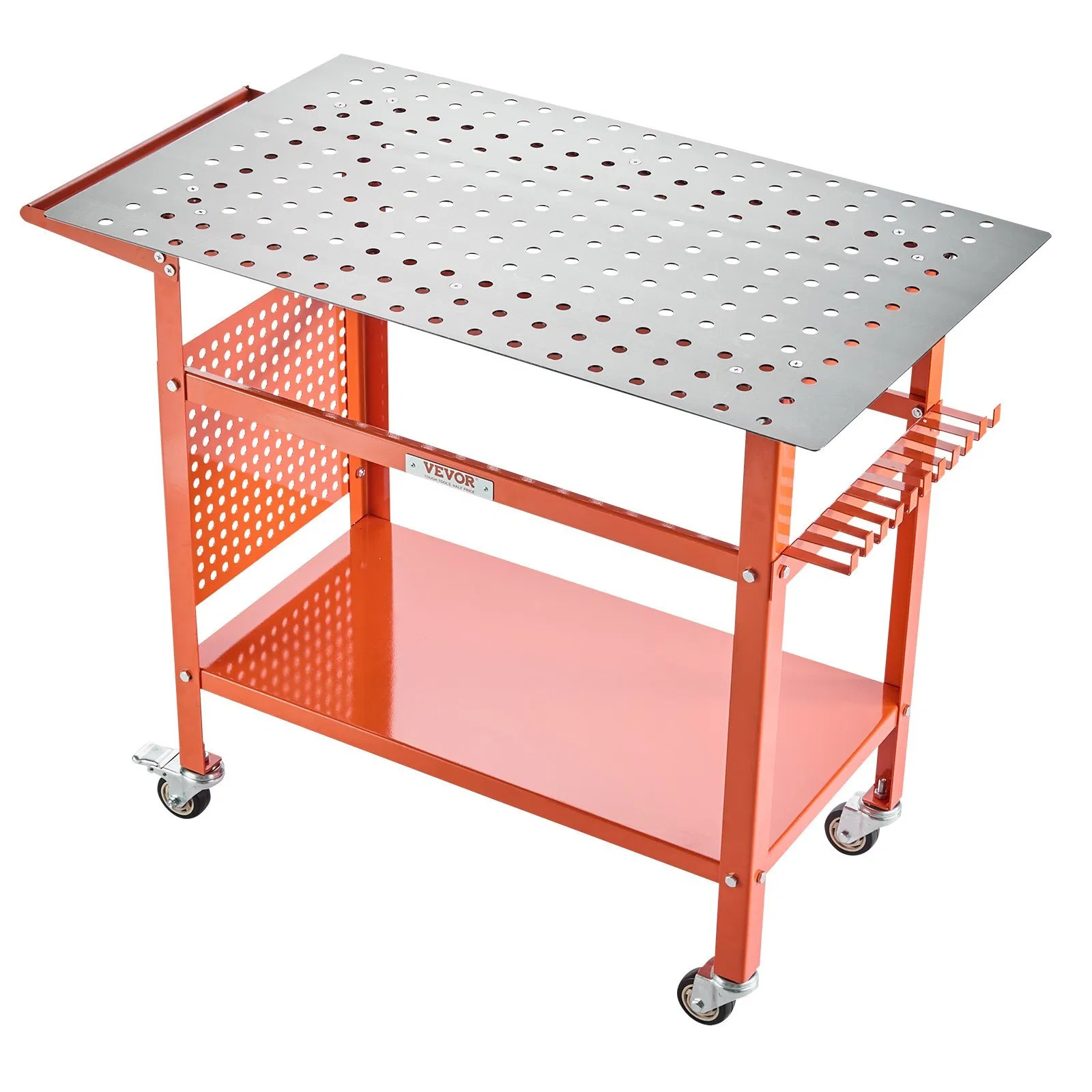 Welding Table, 40" x 24" Welding Workbench Table with 800LBS Static Weight Capac