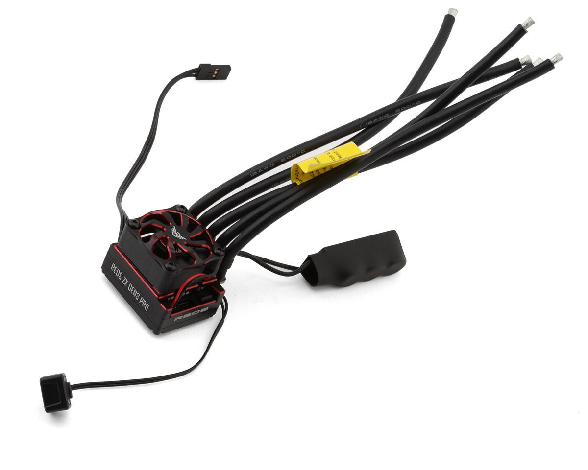 REDS ZX Pro Gen3 Brushless 1/10 ESC (Red) (160A) [REDSPCO0018]