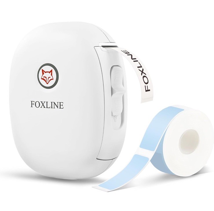 F10 Label Maker Machine Bluetooth Portable Thermal Mini Printer White