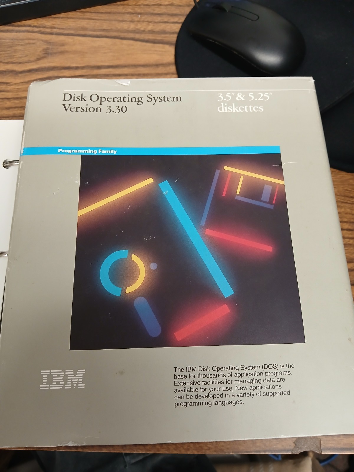 IBM DOS 3.30 Disk Operating System 1987 1st Edition 5.25/3.5" Software Disks CIB
