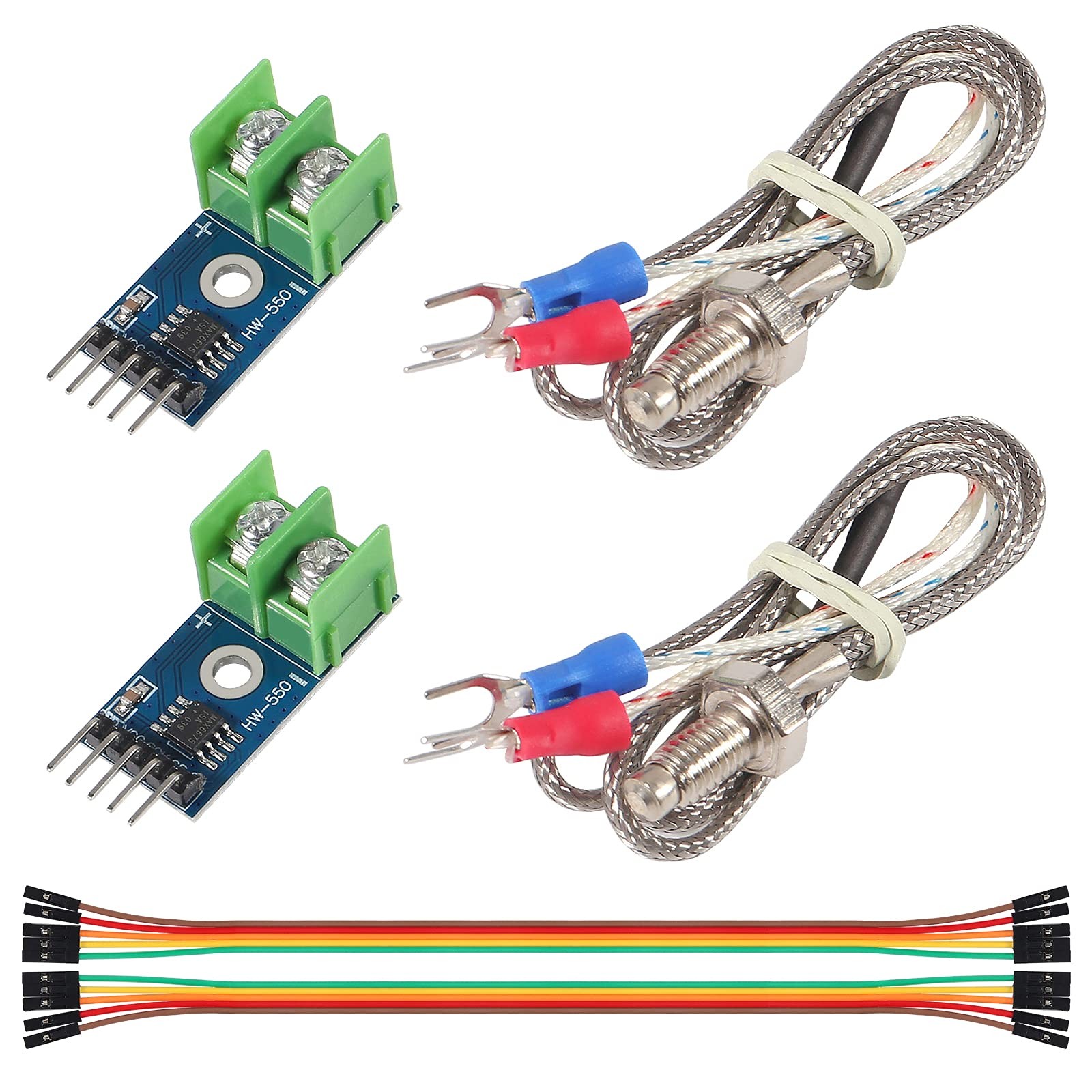 DC 35V MAX6675 Module K Type Thermocouple Temperature Sensor Cable 2 PCS