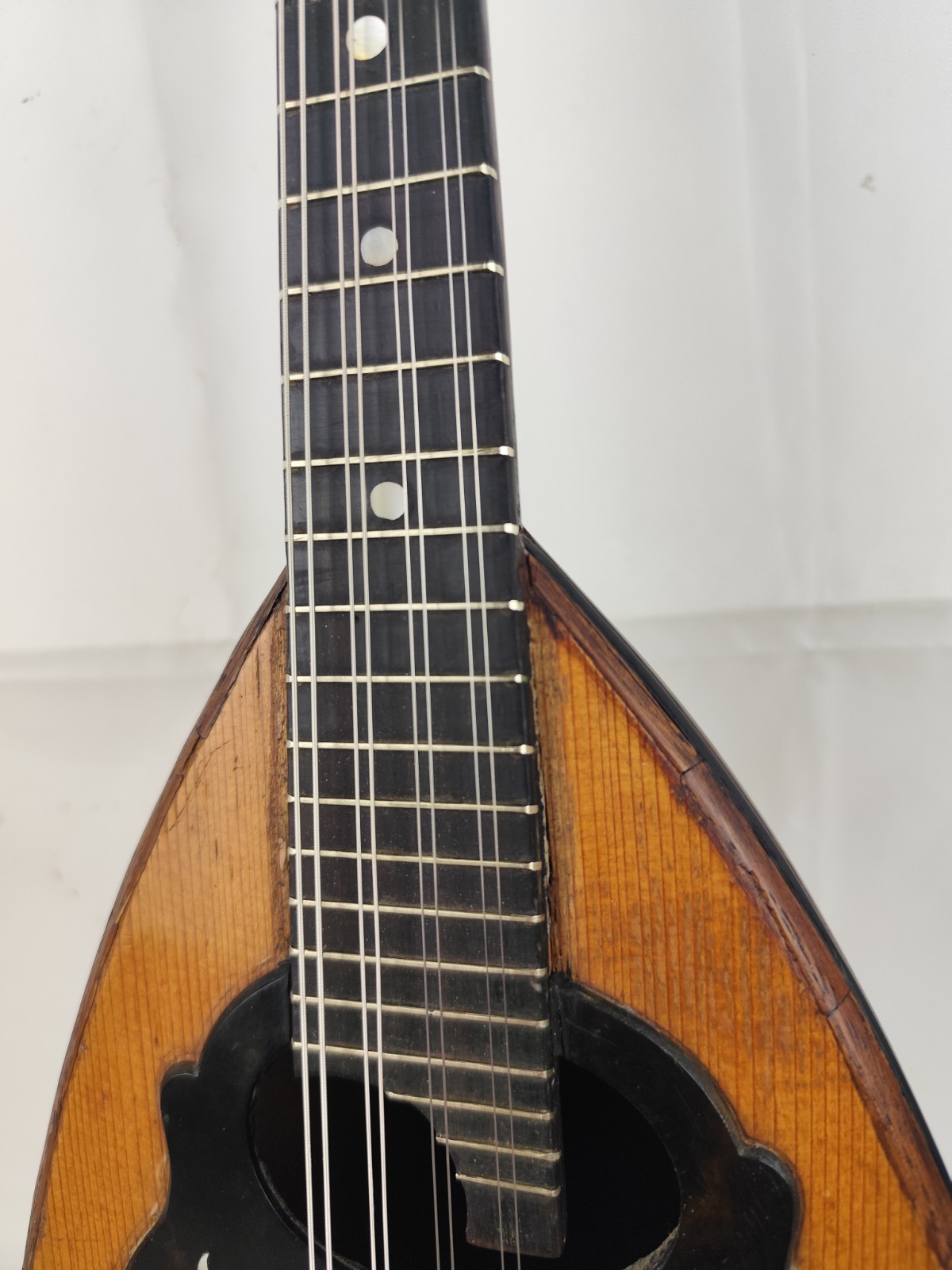 Mandolin 4/4 Raffaele Tieri Alievi dei Fratelli Vinaccia 1907 Naples 曼陀林 만돌린マ