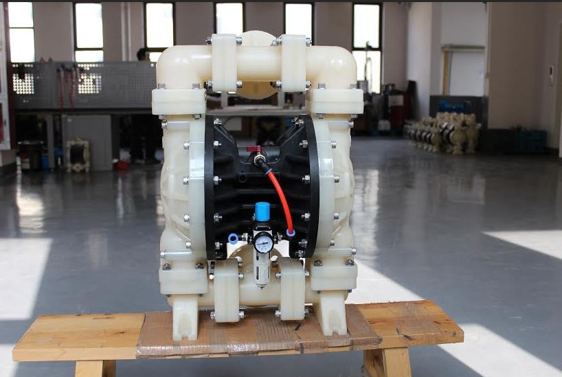 NEW Double Diaphragm 2" Air Poly Pump Includes Mini Air Pressure Regulator