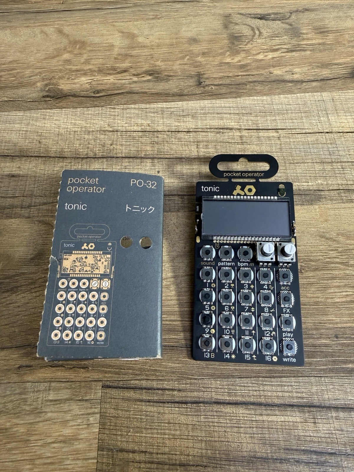 Teenage Engineering Pocket Operator PO-32 Tonic Drum Synthesizer & Sequencer