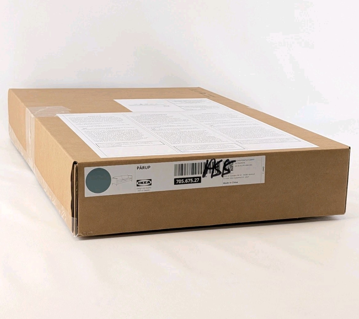 IKEA PARUP Sofa Fritunda Dark Grey-Blue Replacement Cover New 81"