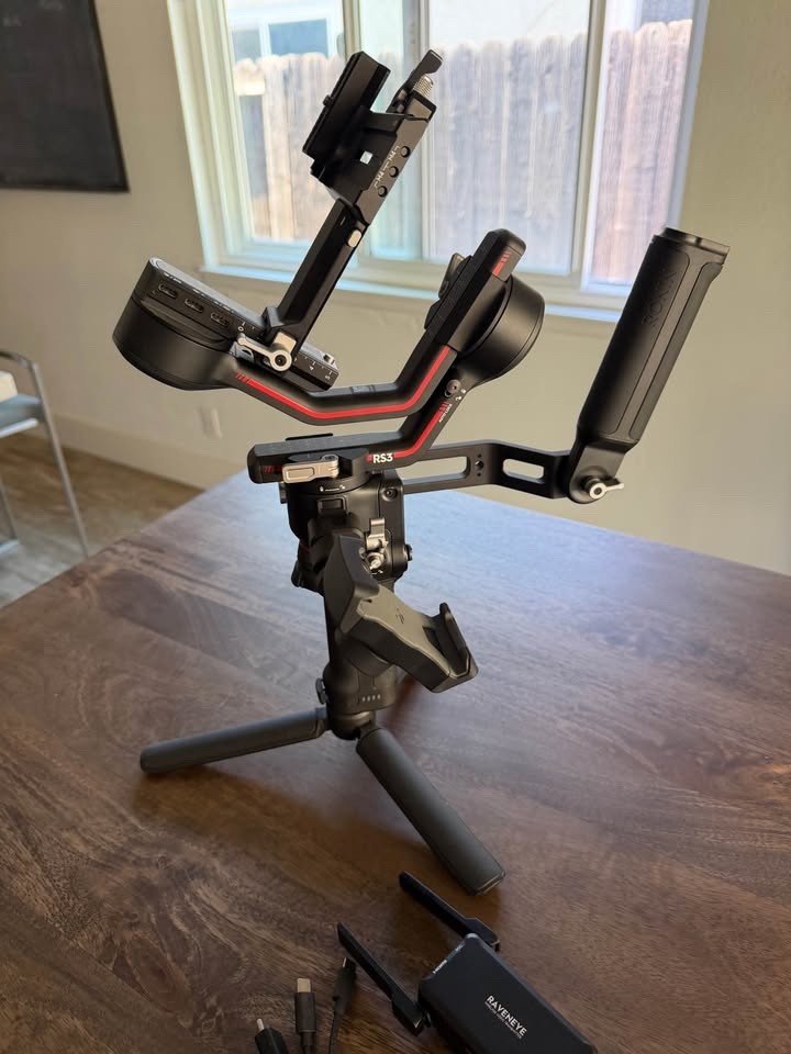DJI RS3, RavenEye and Accessories