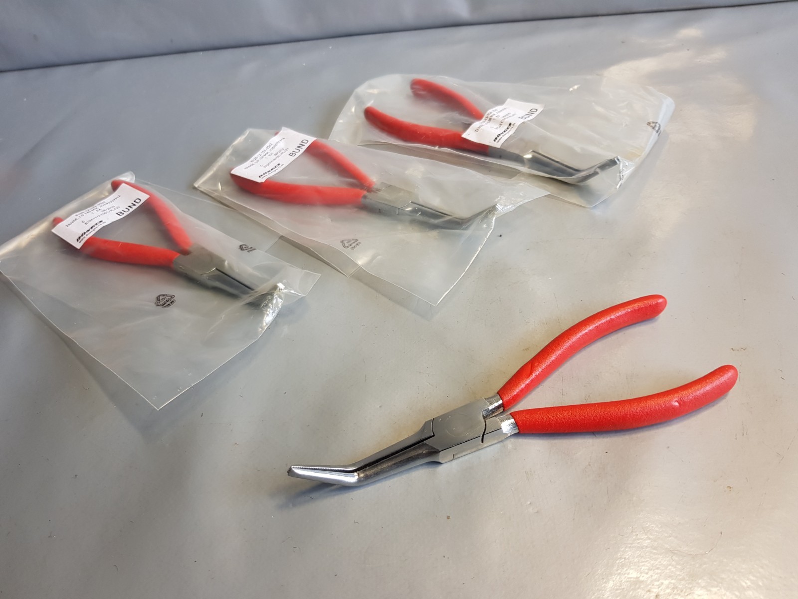 1x New Professional Dönges Telephone Pliers Long Nose Pliers Adjusting Pliers Curved Ex Bundeswehr