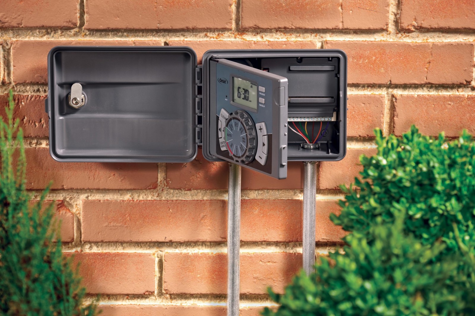 - 4-Station Indoor/Outdoor Sprinkler Timer/Controller 27894