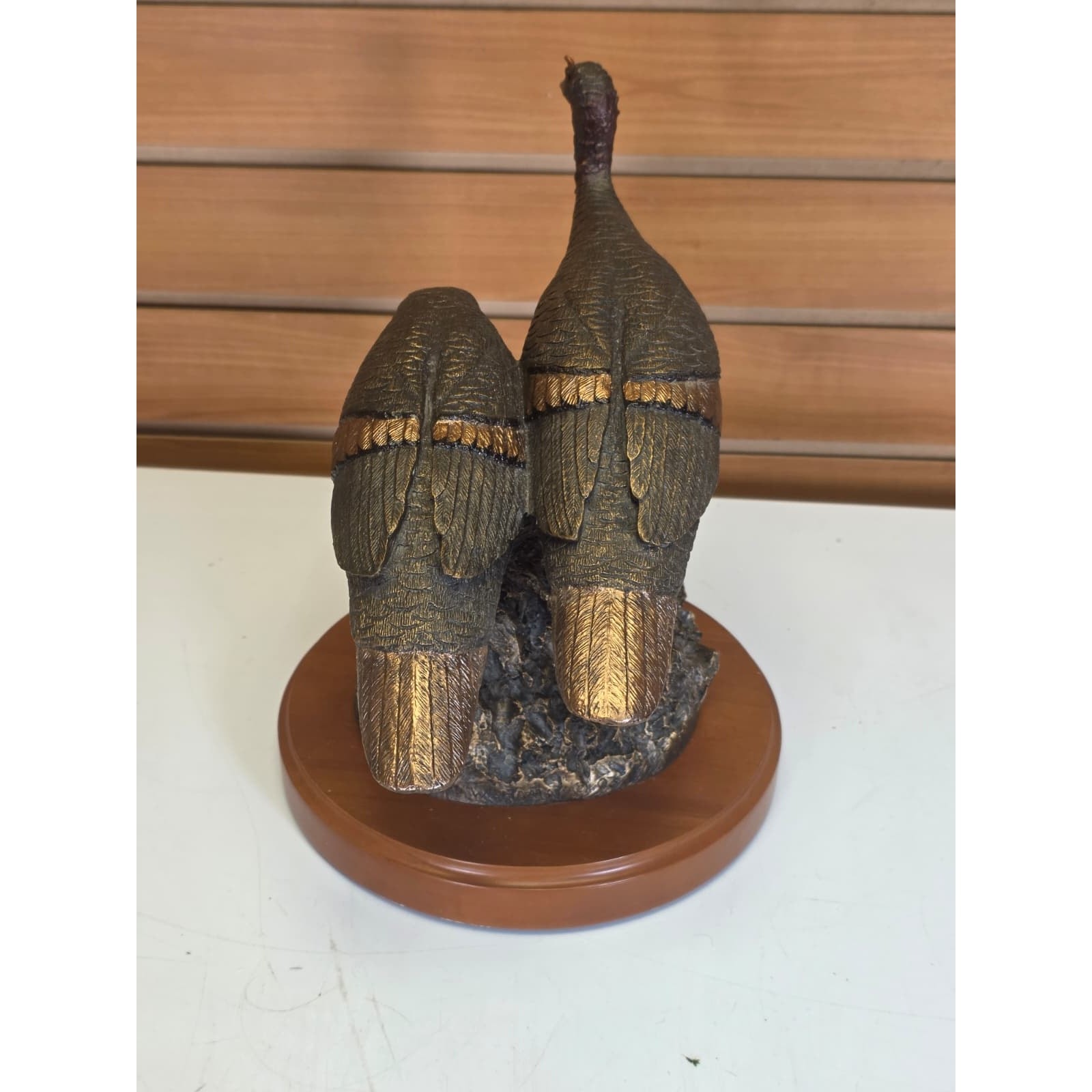 JTV25 - Double Take Turkey – Big Sky Carvers – 9" – Bronze Finish