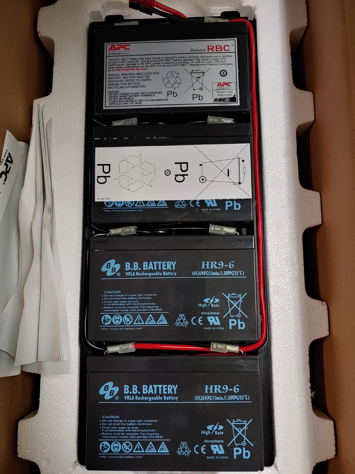 APC RBC34 Replacement Battery Cartridge #34
