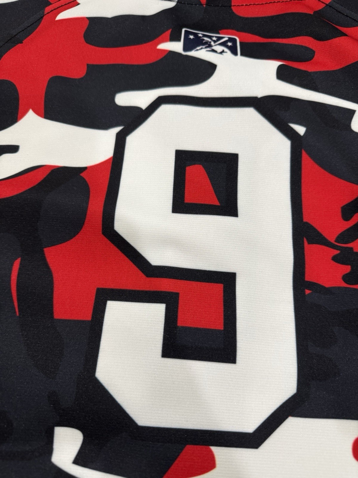 Wilson Orem Owlz #9 Issued Baseball Jersey Size 44 Camo Angels