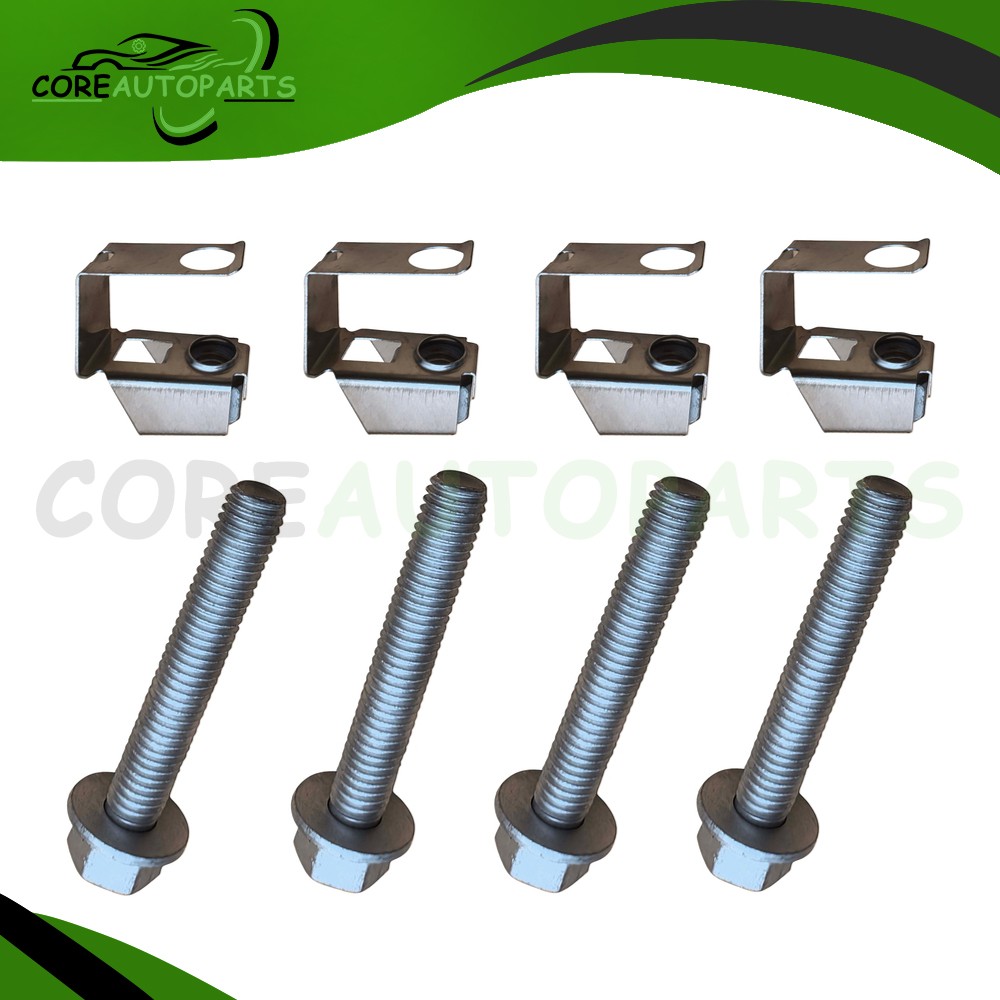 4Pcs Exhaust Manifold Bolts U Nuts Kit For Dodge Ram 1500 Jeep Chrysler 03442