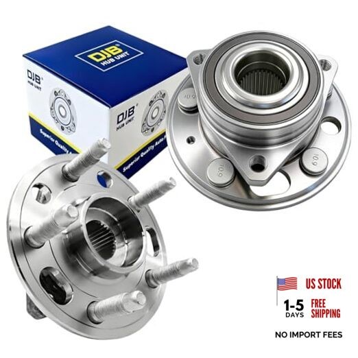 DJB 51388 Front/Rear Wheel Bearing Hub Assembly Fit for 13-15 513288x2Pcs 2