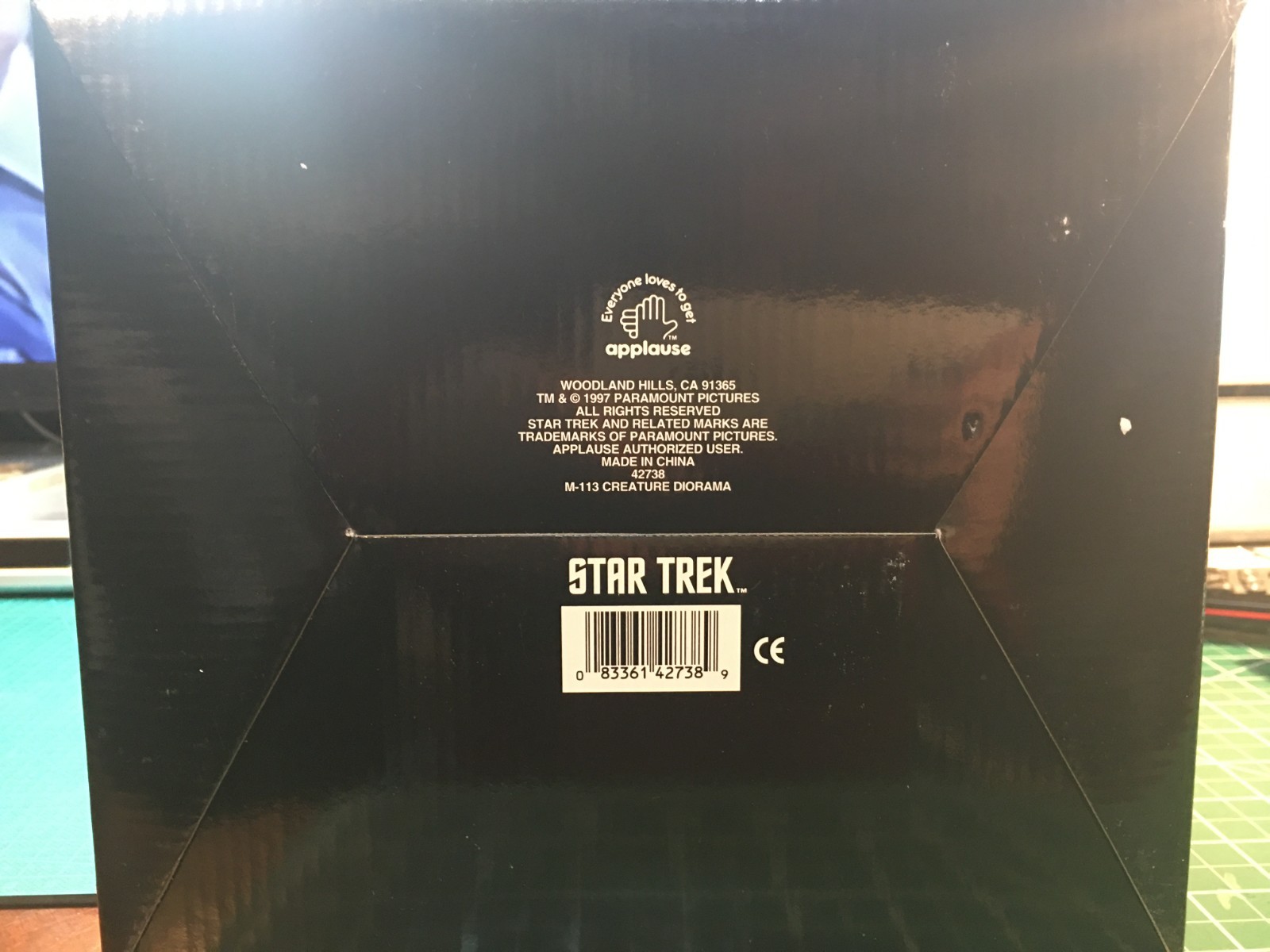 Star Trek Applause "M-113 Creature" in original packing with certificate