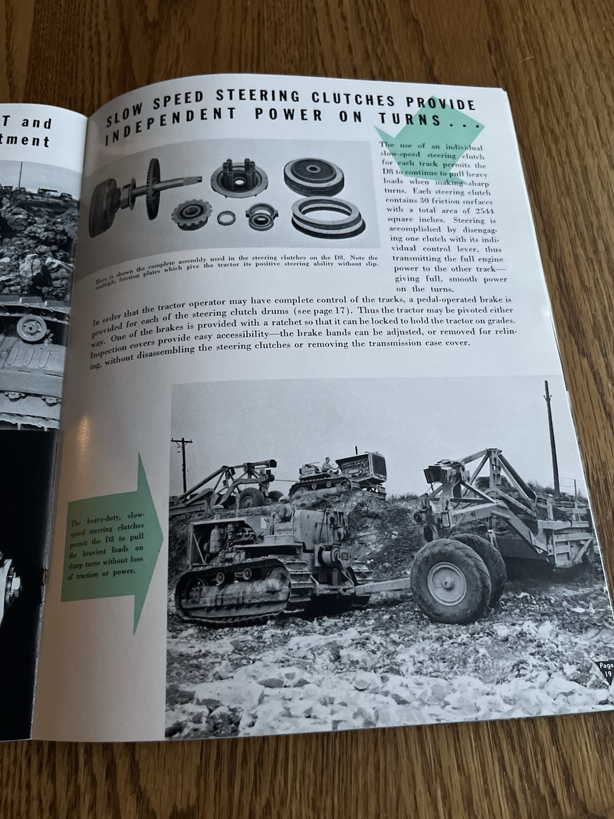 1930’s Caterpillar D8 Diesel Tractor Brochure