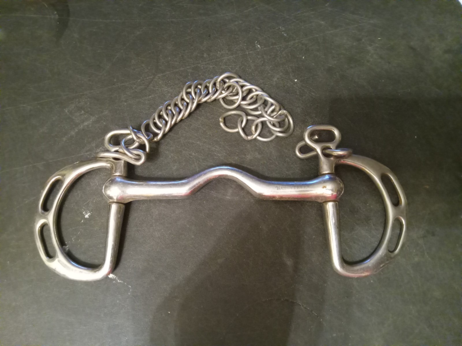 Used kimberwick ported mouth bit 5 1/4 in