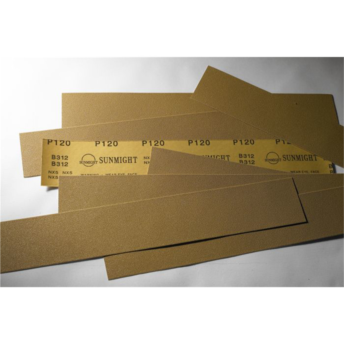 SUA.05208 Sunmight USA Corporation Gold 05208 Open Coated File Sheet, 2-3/4 in