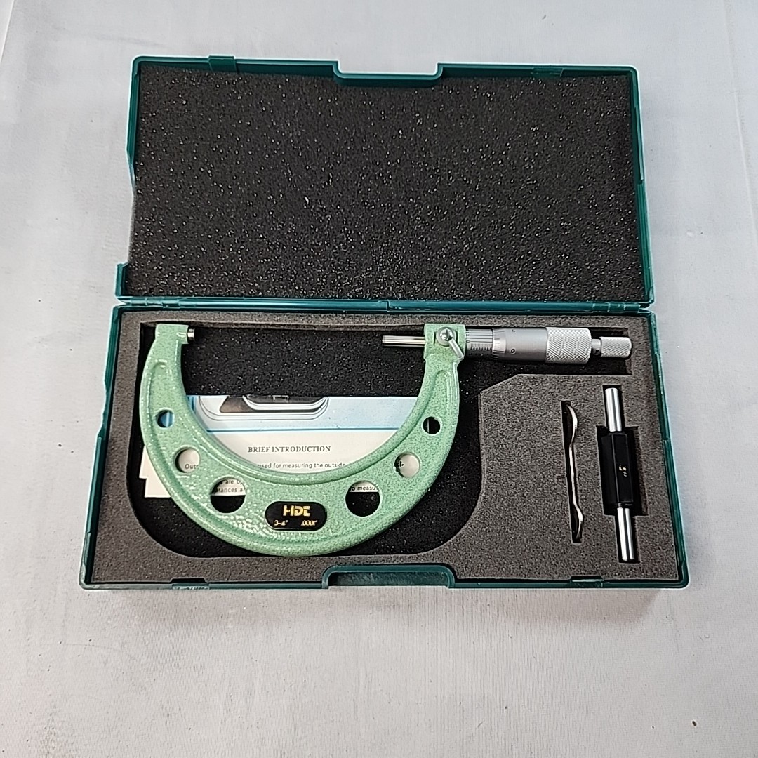 HDT 103-180 Outside Micrometer, 3-4" (b213)