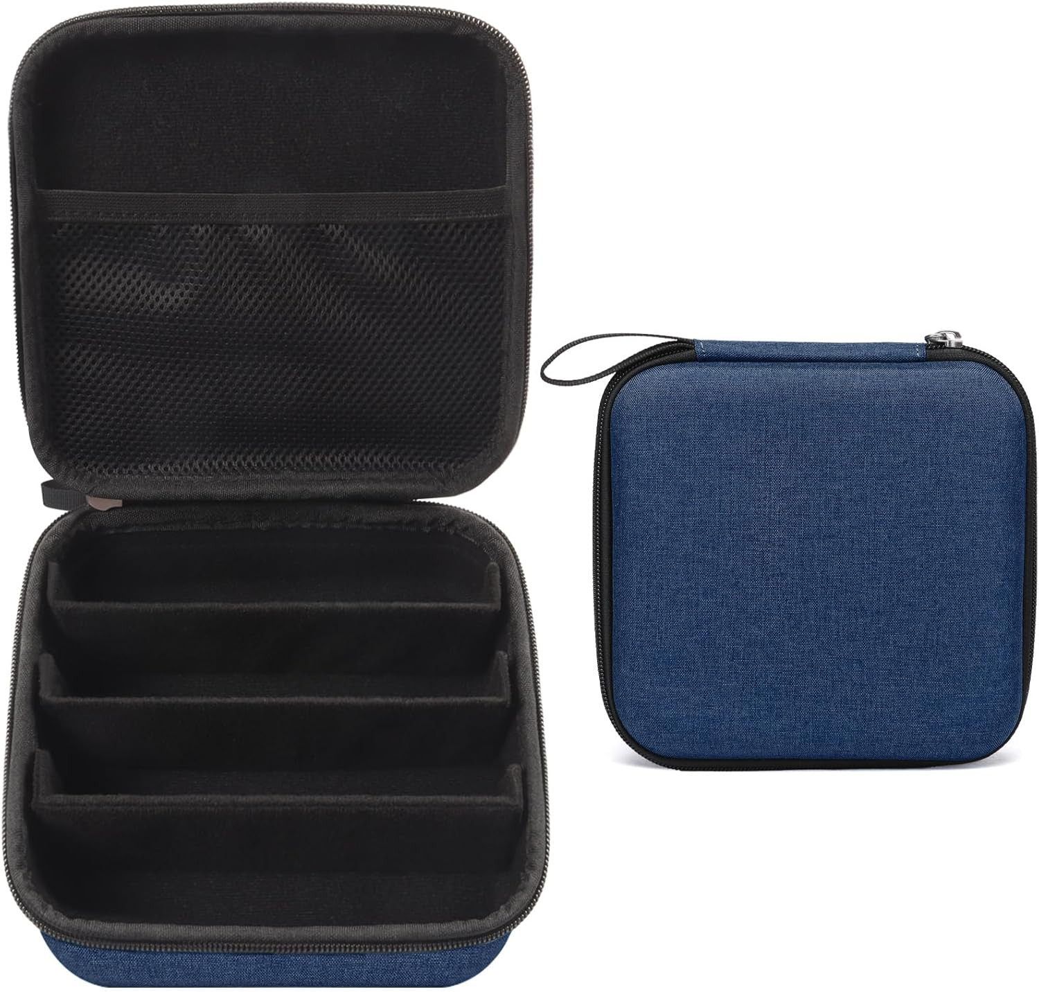Bukere Travel Sunglasses Organizer Case Adjustable Slot for Multiple Eyeglasses