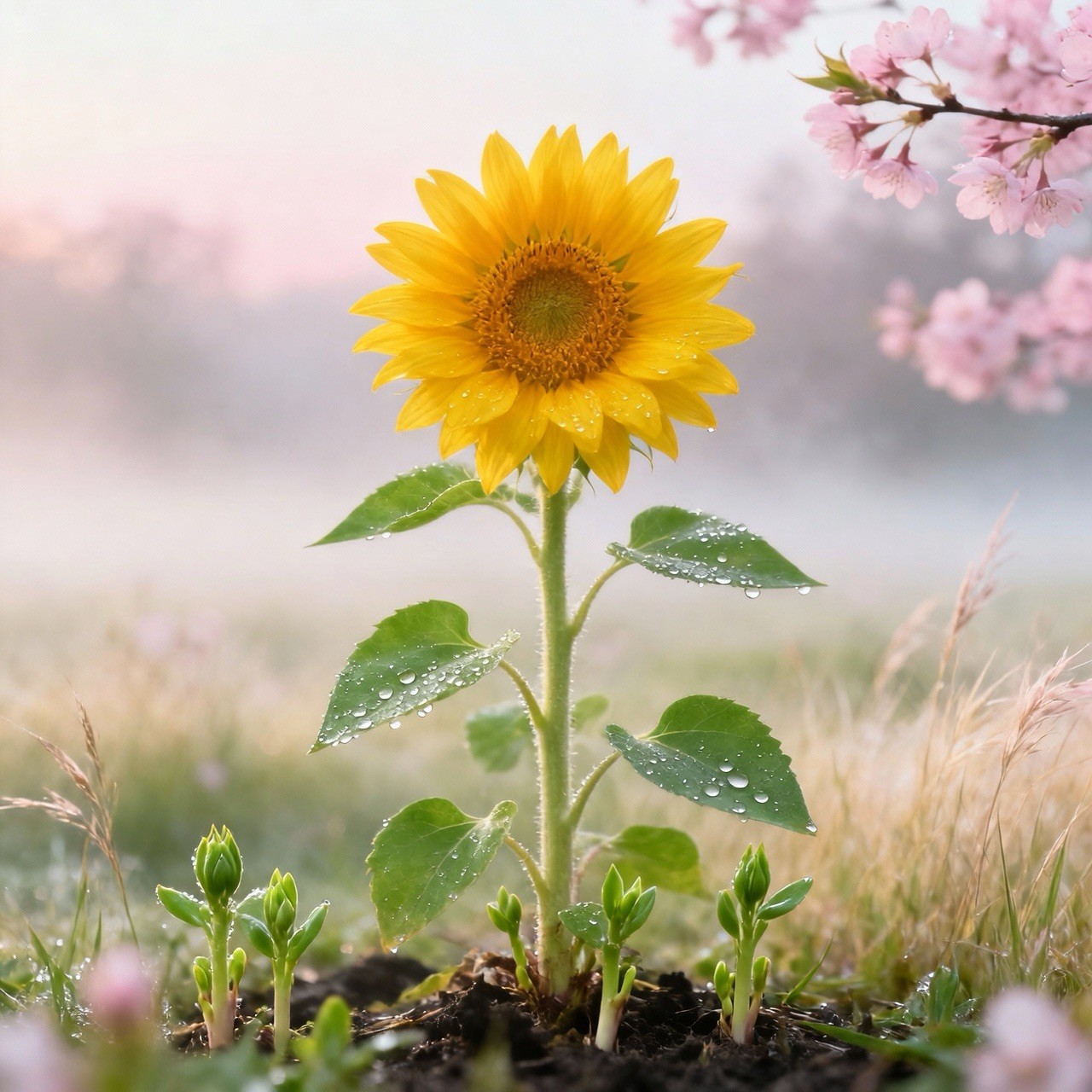 Sunflower Digital Poster