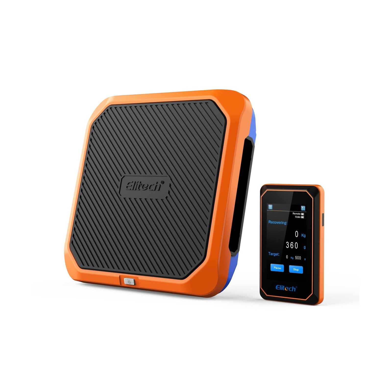Elitech Smart Refrigerant Scale Ultra-Thin & Lightweight Wireless A/C Chargin...