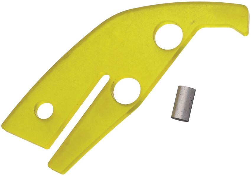 Flytanium Matte-Finish Ultem Backspacer For Customizing Spyderco Dragonfly Knife