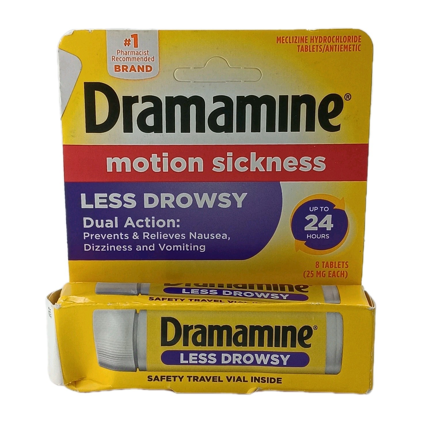 Dramamine Motion Sickness Prevents & Relieves Nausea Dizziness Vomiting
