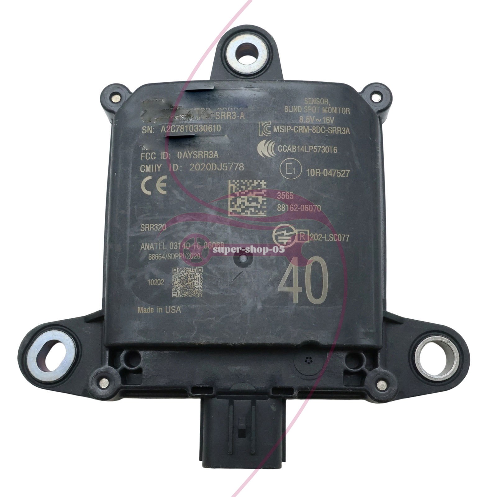 BLIND SPOT RADAR MODULE SENSOR 8816206070 For 2021 2022 Lexus ES350 ES300h