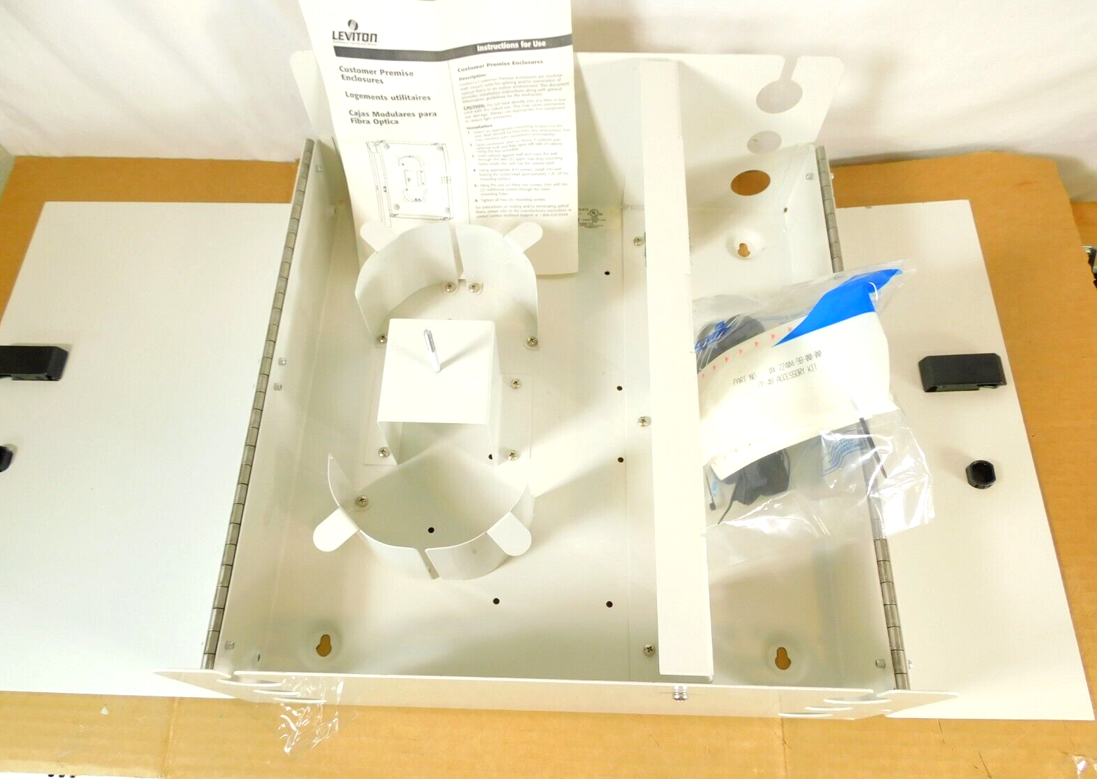 Splice Enclosure LightSpace CPC Series Accepts LGX Adapter Plates CPC48-STD