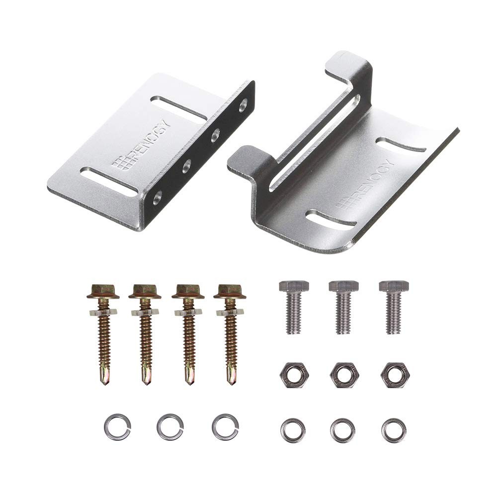 Renogy Solar Panel Curved Z Bracket Set-4 for RV, Boat, Roof, Wall