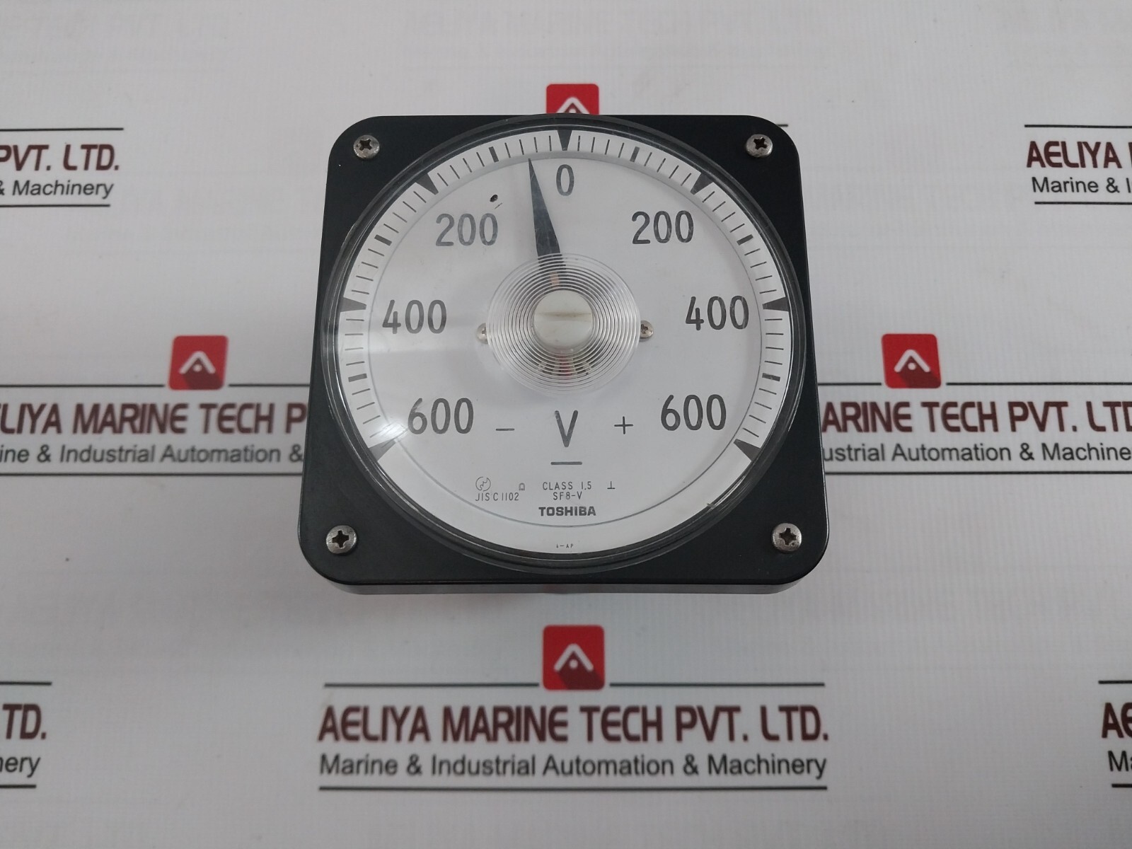 TOSHIBA SF8-V DC Voltmeter Class 1.5 T85912M AC 2600V B9063QG