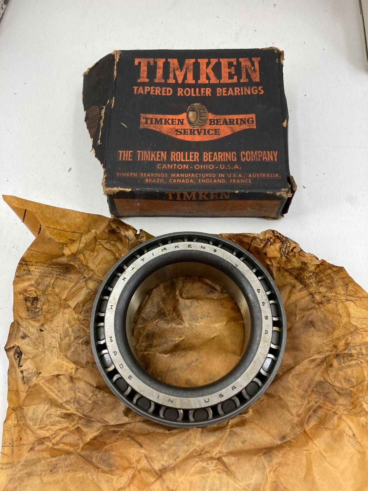 Timken 665-A Tapered Roller Bearing Cone