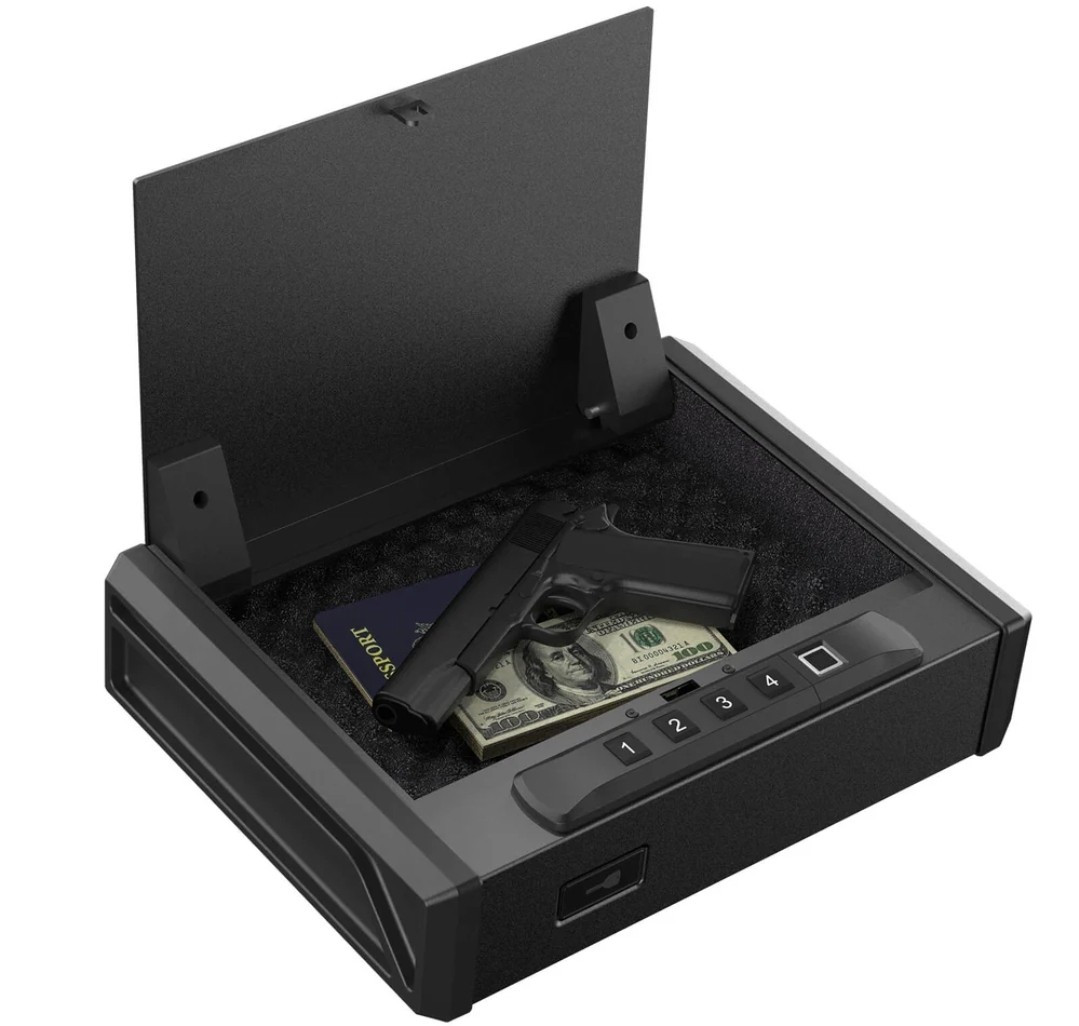 RPNB Pistol Safe Gun Safes Biometric Fingerprint  Quick-Access Handgun Safe