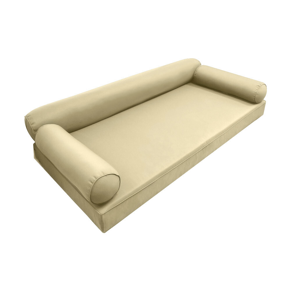 *COVER ONLY*Style 6 Daybed Mattress Bolster Pillow Covers Same Pipe TwinXL-AD103