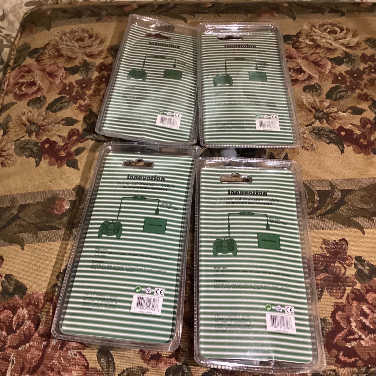 1 Innovation Controller Extension cord for Original Microsoft Xbox new Sealed