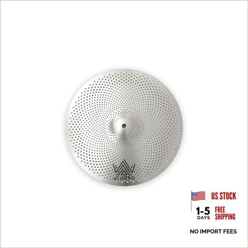 10 inch Splash Cymbal, Low Volume Small Quiet Silent Cymbal for 10 inch-Splash