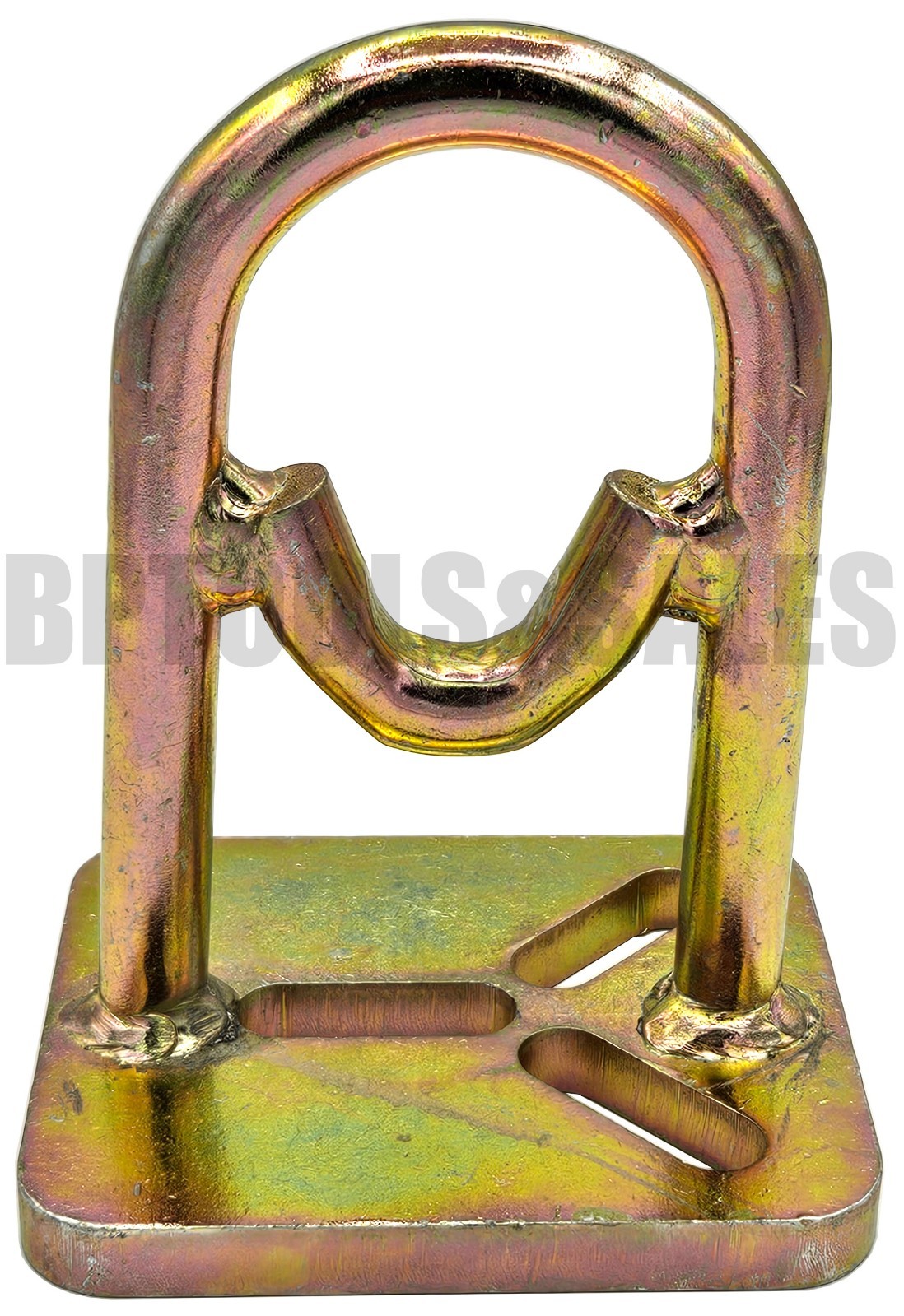 Auto Body Frame 5 Ton Door Jamb Post Twister Puller Plate w/ V-Shaped Gusset