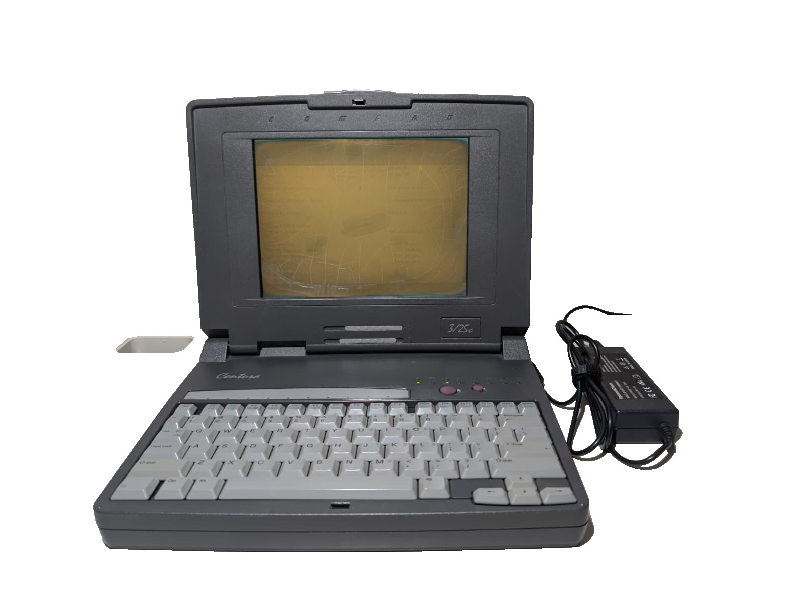 Compaq Contura 3/25C Color Laptop | Vintage | With Generic Adapter | AS-IS