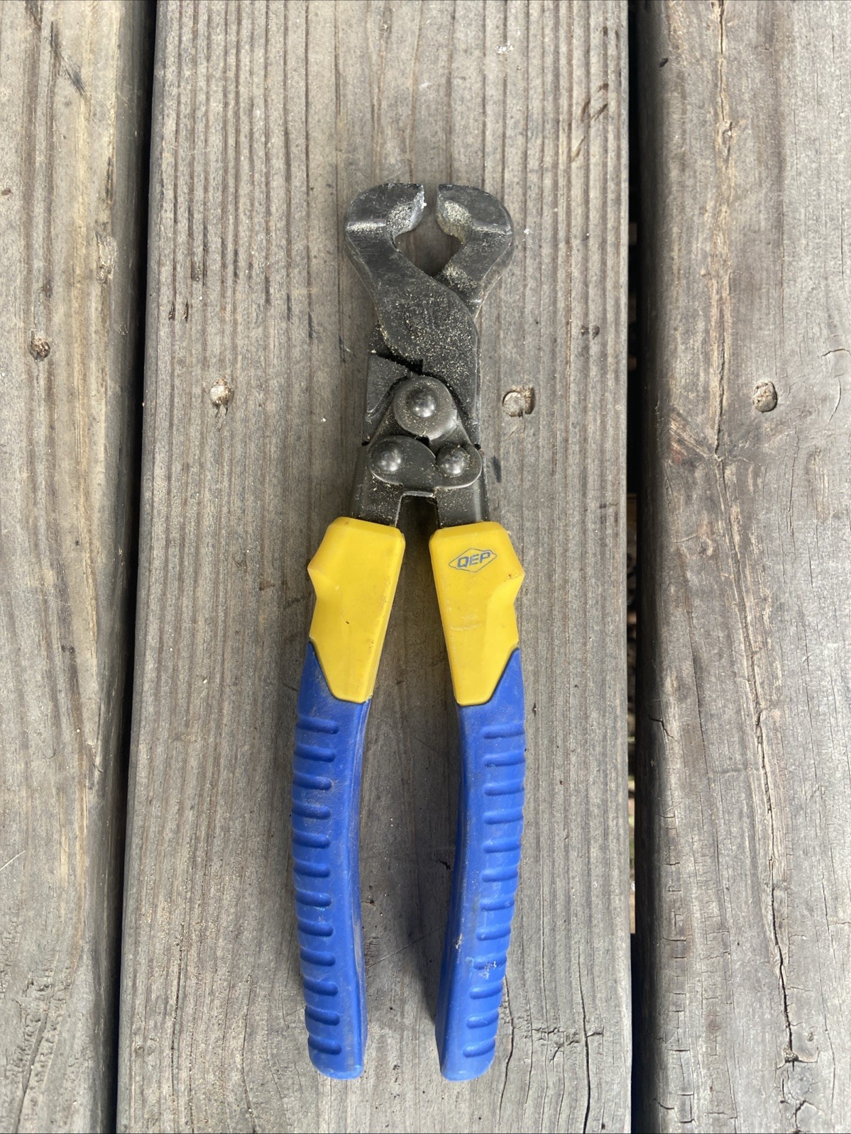 QEP Compound Tile Nipper Cutter Pliers – Heavy-Duty Ceramic & Porcelain