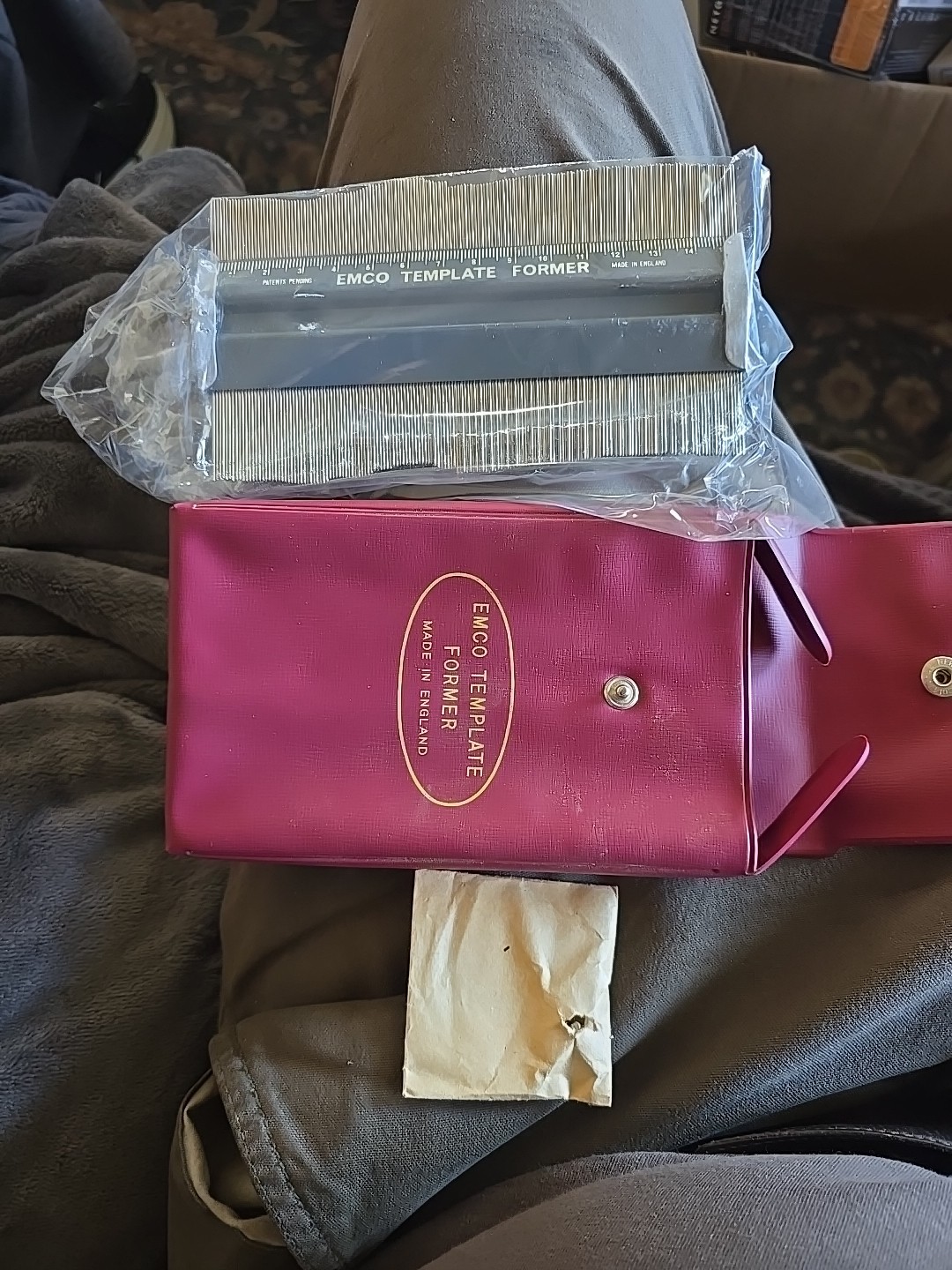 EMCO Template Former Contour Gauge Patent Pending. New Old Stock