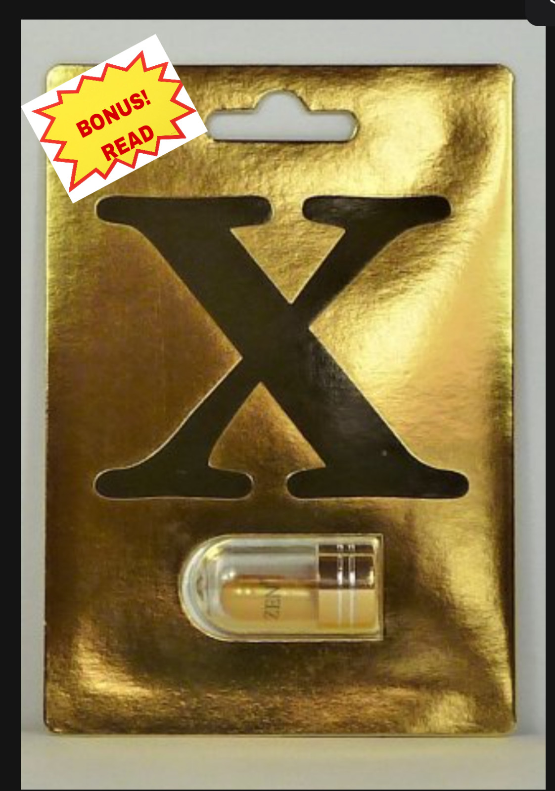 (6 pills +$20 BONUS Performer Man!) X Gold Male supplement natural enhancement