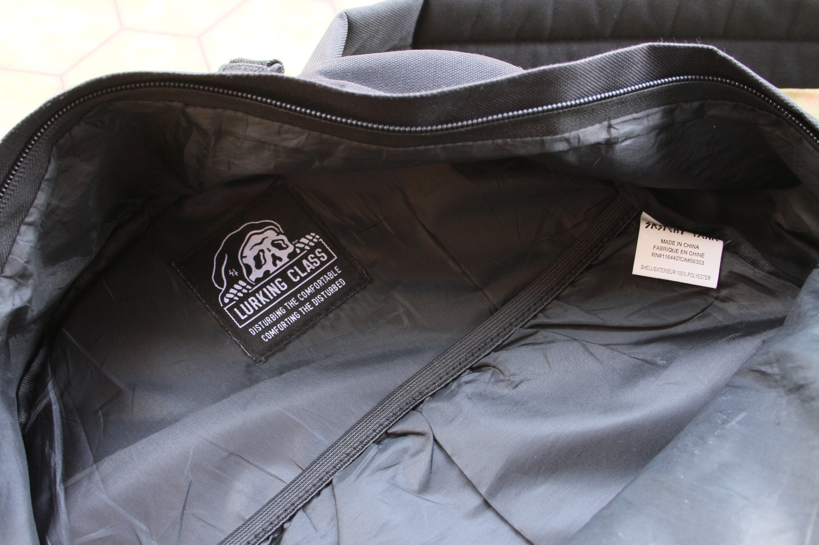 Lurking Class Backpack By Sketchy Tank -Black